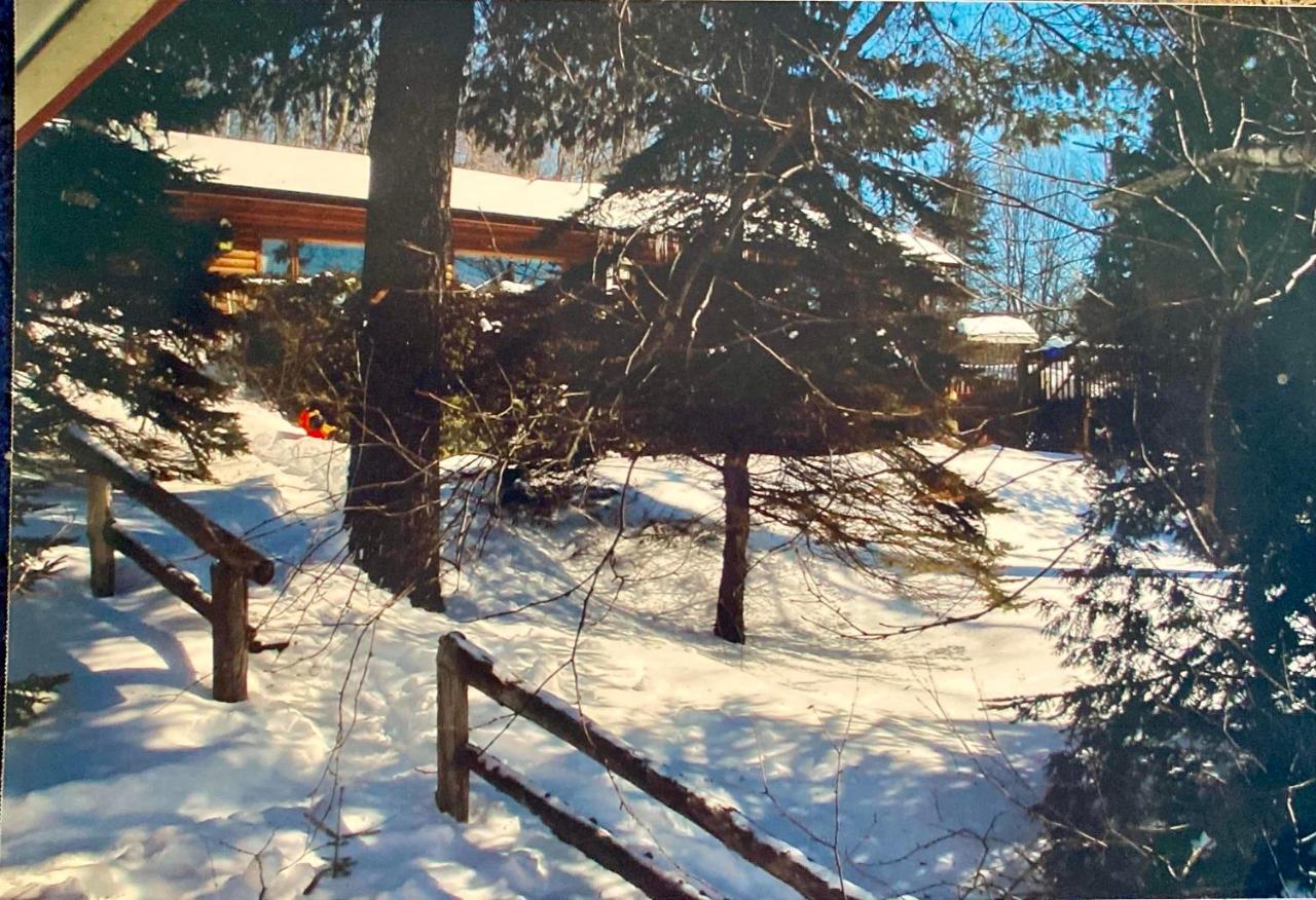 Chalet "Ici Et Maintenant, Sur Le Lac" Sainte-Marguerite-du-Lac-Masson المظهر الخارجي الصورة